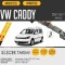 Muz Silecek Vw Caddy(2004-2007)-golf V (600-480 Mm)