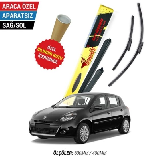 Renault Clio 3 Inwells Muz Silecek Takımı (2006-2011)