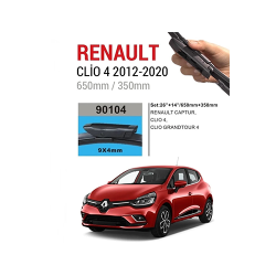 Renault Clio 4 2012 - 2019 Ön Muz Silecek Takımı